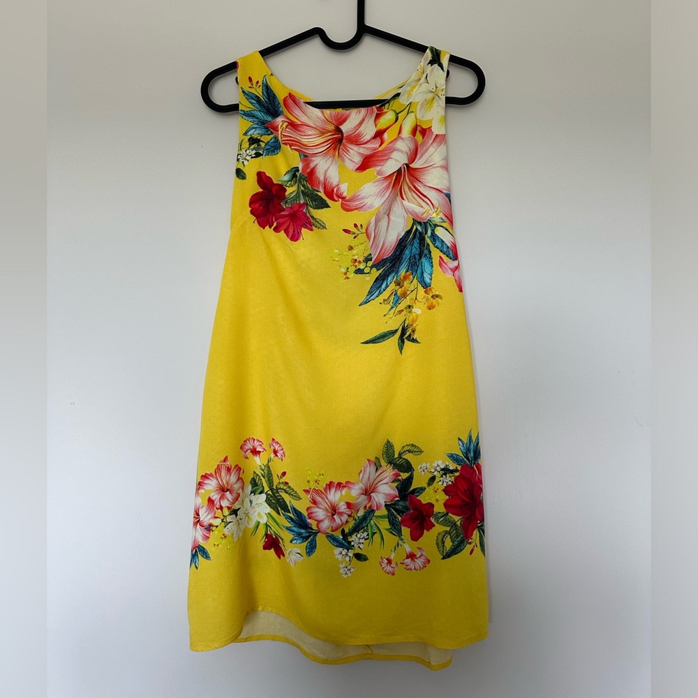 Farm Rio yellow dress - Small